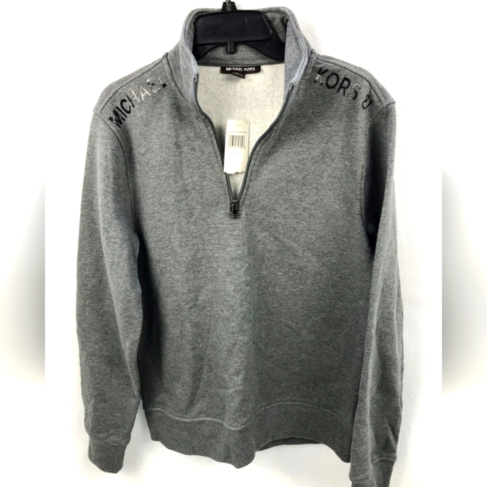 NWT Men's Michael Kors 1/4 zip fleece